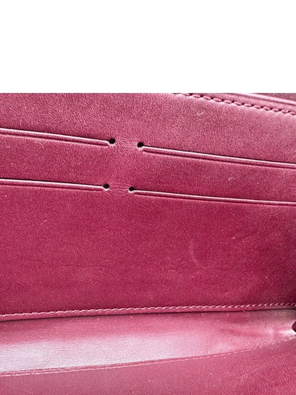 Louis Vuitton  Monogram Vernis Zippy Wallet Amarante